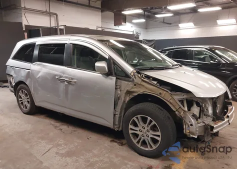 2012 Honda Odyssey Ex-L z USA, uszkodzony, nr VIN 5FNRL5H67CB048962